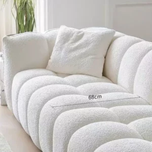 Retro Sofas Living Room Sofas Bedroom Modern Single Person Comfortable Soft Chair Household Giant Pufff Armchair Accessories - Image 4