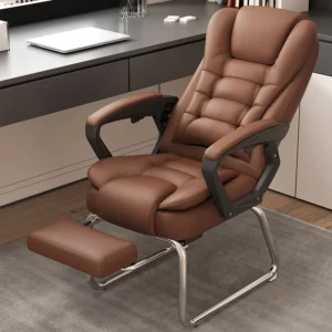 Ergonomic Office Chair with Lumbar Support Reclining Executive Seat for Elderly Comfort Breathable Mesh Computer Desk Chair - Image 2