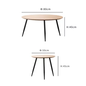 Nordic living room small coffee table mini side table modern and simple - Image 5