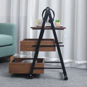 K-Star Simple Mobile With Locker Side Corner Table Small Coffee Table Sofa Side Table Lazy Bedside Table Hot 2024 Dropshipping - Image 4