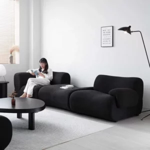 CE Certified Cozy Living Room Compress Sofa Set Furntirue Modular Sectional Fully Customized Couch - Image 1