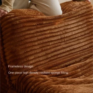 Tatami Net Red Bedroom Living Room Single Caterpillar Sofa Leisure Sofa Lazy Person Sofa Can Lie And Sleep Balcony - Image 4
