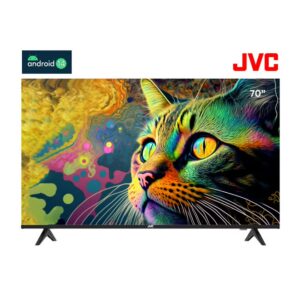 JVC 70 Inch Edgeless 4K UHD Android 14 Smart TV With Bluetooth, Web Browser, Dolby Audio LT-70N7105 Black - Image 5