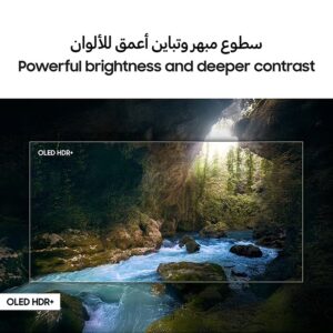 Samsung 55 Inch OLED TV, S90F, 4K, NQ4 AI Gen3 Processor, 4K AI Upscaling Pro, OLED HDR+, Motion Xcelerator 144Hz, Vision AI Smart TV, QA55S90FAUXZN (2025 - UAE Version) S90F GRAPHITE BLACK - Image 3