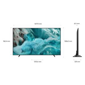 Samsung 75 Inch QLED TV, Q7F, 4K, Q4 AI Processor, 100% Color Volume with Quantum Dot, Knox Security, Endless Free Content, Vision AI Smart TV, QA75Q7FAAUXZN (2025 - UAE Version) Q7F BLACK - Image 8