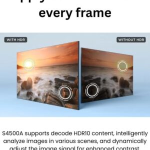 TCL 32 Inch S4500A HD Smart TV | Android Smart TV | HDR TV | T-Screen | Ai-Clarity | Dolby Audio | Metallic Bezel-less | Wifi, HDMI, USB | Multiple Viewing Modes | Ideal For Bedroom & Small Spaces - International Version 32S4500A Black - Image 4