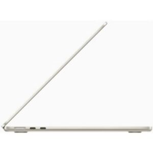 Apple MacBook Air MC7W4 13.6-Inch Display: Apple M2 chip with 8-core CPU and 8-core GPU, 16GB RAM/256GB/(International Version) English Starlight - Image 4