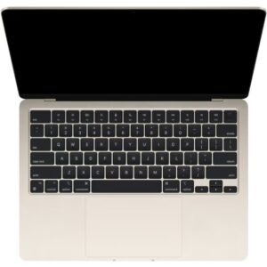 Apple MacBook Air MC7W4 13.6-Inch Display: Apple M2 chip with 8-core CPU and 8-core GPU, 16GB RAM/256GB/(International Version) English Starlight - Image 7