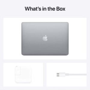Apple MacBook Air MGN63 With 13-Inch Display, M1 Chip With 8-Core Processor And 7-Core Graphics/8GB RAM DDR4/256GB SSD/ English/Arabic Space Grey - Image 3