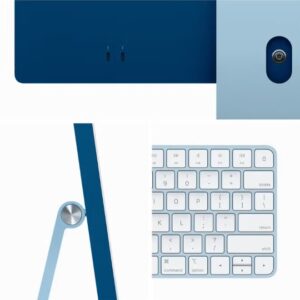 Apple iMac AIO With 24-Inch Retina Display,M3 chip 8 Core CPU And 10 Core GPU Processor/8GB RAM/256GB SSD/Includes Apple Magic English Keyboard and Mouse English Blue - Image 8