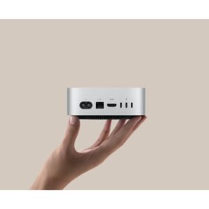 Apple Mac Mini, M4 Chip 10-Core CPU 10-Core GPU Processor/16GB RAM/256GB SSD/ Silver - Image 3