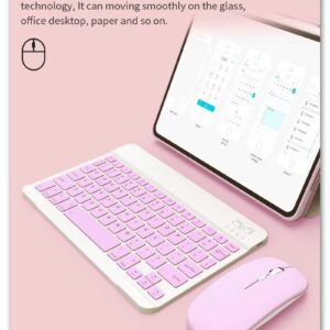 T I G O Universal Wireless Keyboard & Mouse Combo with Arabic & English Ergonomic Design and Silent Typing Keys Ultra Slim Design Compatible with Android Apple iPad IOS Windows & Mac (Black) - Image 11