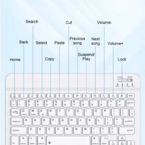 T I G O Universal Wireless Keyboard & Mouse Combo with Arabic & English Ergonomic Design and Silent Typing Keys Ultra Slim Design Compatible with Android Apple iPad IOS Windows & Mac (Black) - Image 12