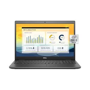 DELL Latitude 3510 Business And Professional (Upgraded Version) Laptop With 15.6-Inch HD Display, 10th Gen Core i5-10210U Processer/16GB RAM/512GB SSD/Intel UHD Graphics 620/Windows 11 /International Version English Black - Image 8