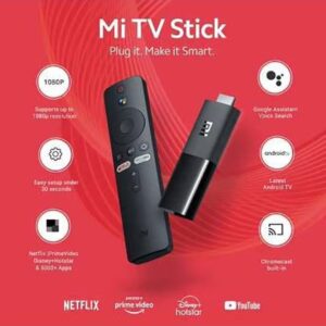 Xiaomi Mi Android TV Stick with Built in Chromecast Without Adapter – Full HD 1080p (MDZ-24) - Black - Image 4