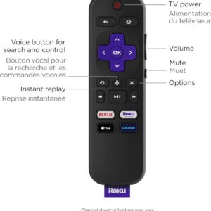 ROKU Streambar 4K/HD/HDR Streaming Media Player & Premium Soundbar – All-in-One with Dolby Audio, Voice Remote, Bluetooth & Smart TV Apps Support Black - Image 9