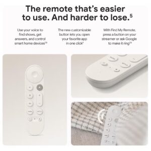 Google TV Streamer 4K - Fast Streaming Entertainment on Your TV with Voice Search Remote - Watch Movies, Shows, Live TV, and Netflix in 4K HDR - Smart Home Control - 32 GB of Storage - Porcelain Porcelain - Image 10