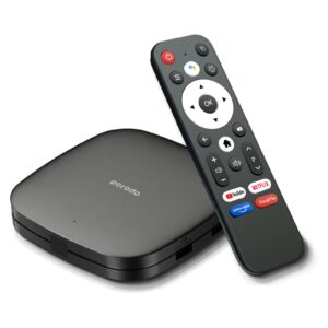 Android TV Box Video Streaming 1080 Full HD / 2GB RAM / 8GB ROM / Support 4K / Voice Command / USB Flash & Connectivity - Black - Image 3