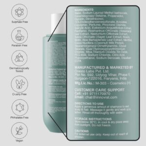 Anti Dandruff Shampoo | Reduces Up to 100% Dandruff and Strengthens Hair | Derma Approved Shampoo with Salicylic Acid & Biotin | Shampoo For All Hair types | For Women And Men | 250ml - Image 4