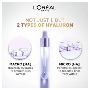 L'OREAL PARIS Hyaluron Expert Replumping Face Serum- 1.5% Hyaluronic Acid Serum Clear 30ml, packaging may vary Clear 30ml - Image 8