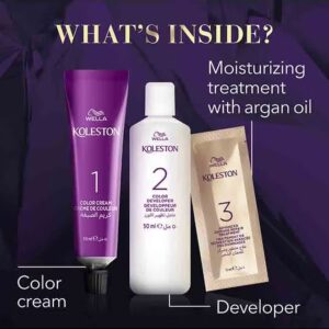 WELLA Koleston Intense Hair Color 302/0 Black - Image 4