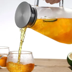 Borosilicate Glass Stove-top Kettle Large Capacity Teapot Heat Resistant Borosilicate For Tea Juice Water 1200ml 1600ml - Image 4