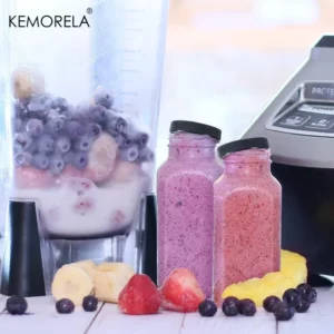 2/4PCS 350ML Glass Bottle Leakproof Vintage Water Bottle for Juicing Hot Sauce Kombucha Ginger Jar Potion Milk Bottle Whiskey - Image 5