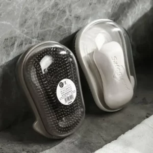 Portable Silicone Soap Dish with Double-Layer Lid - Travel Bathroom Organizer, Odor-Resistant Drainage SoapHolderTray for Shower - Image 5