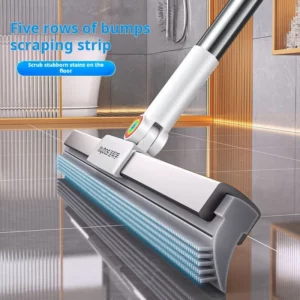 Silicone Scraper 50cm Wiper Floor Mop 360 Complete Household Magic Cleaning Broom Living Room Bathroom Cleaner Brooms Tool - Image 2