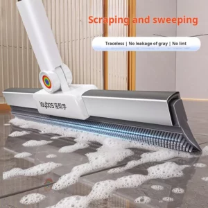 Silicone Scraper 50cm Wiper Floor Mop 360 Complete Household Magic Cleaning Broom Living Room Bathroom Cleaner Brooms Tool - Image 3