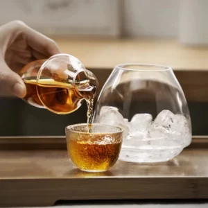 Crystal Wine Bottle Set Red Wine Glass Sake Set Rice Wine Glass White Wine Glass Warmer Hot Bottle Ice Wine Jug Wine Cooler - Image 4
