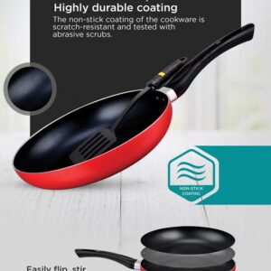 8 Pcs Non Stick Aluminium Cookware Set - Image 3