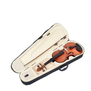 Indian Maple Wood Handmade Violin 4/4 Acoustic Violin Full Size with Bow Rosin Carrying Hard Case Instrument for Beginners Kids with Hard Case Bow And Rosin Color : Mahogany - Image 4