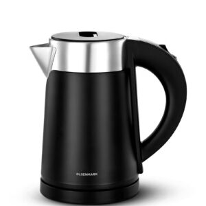 Olsenmark 1.0L Double Layer Electric Kettle OMK7028 | 800W Fast Boiling with 360° Rotating Base | Auto Shut-Off, Overheat & Dry Boil Protection | Perfect for Tea, Milk & Water | 2 Years Warranty | Black 1 L 800 W OMK7028 BLACK - Image 8