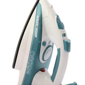 Steam Iron, Ceramic Coated Soleplate, Anti-Calc Drip, Self-Clean, Auto Shutoff, Vertical Steaming, Non-Stick Sole, Removes Stubborn Creases, 220 ml 1750 W X1600-B5 Blue/White - Image 7
