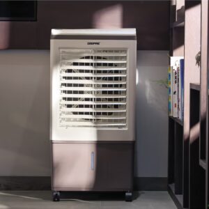 Portable Digital Air Cooler with Remote Control | LED Display | Wide Angel Horizontal Oscillation | Timer Function | 2 Ice Box 45 L 150 W GAC9433 White and Grey - Image 4