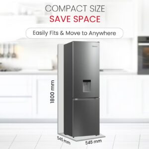 276L Gross Capacity /248L Net Capacity Refrigerator, Defrost, Mechanical Control, Water Dispenser, and Energy-Efficient Cooling - NBF400 Silver NBF400 Silver - Image 2