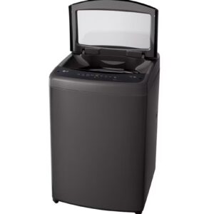LG 12kg Top Load Washer, Smart Inverter and Turbo Drum, 2024 T18V1NDHT2C Middle Black - Image 4