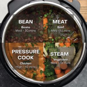 Electric Pressure Cooker,8 Liters, Smart Pot 2, 9 In 1 Rice Cooker, Slow Cooker, Steamer, Sauté Pot, Yogurt Maker & More, 12 Smart Programs With New Smart Lid, 2 Years Warranty 8 L 1200 W NC-SP208K Black - Image 3