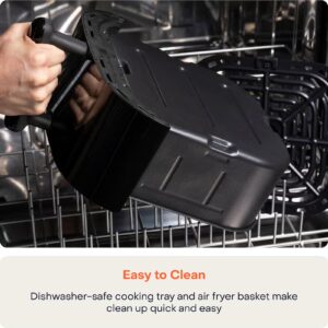 Digital Air Fryer Vision 3 , 5.7L Capacity with Clear Window & Internal Light,6 Presets, Air Fry, Roast, Bake, Broil, Dehydrate& Reheat, 2 Years limited Warranty 5.7 L 1700 W NC-AF357V Black - Image 4
