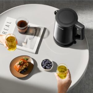Stainless Steel Electric Kettle 1.7L, 1800W, Patented U-Shaped Rust Resistant Interior with 3-dimensional Fast Heating Technology, Surgical Grade Steel,2-Year Warranty 1.7 L 1800 W NC-USK501 Stainless Steel - Image 4
