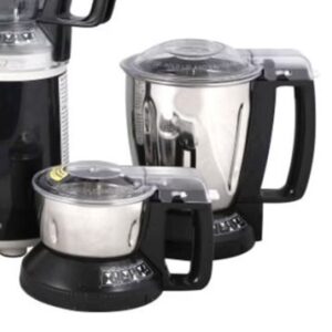 Panasonic 5-Piece Electric Mixer Grinder Set 1000 W MXAC400 Black/Silver/Clear - Image 2