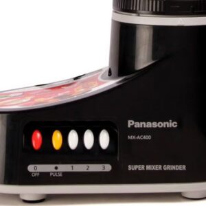 Panasonic 5-Piece Electric Mixer Grinder Set 1000 W MXAC400 Black/Silver/Clear - Image 5