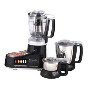 Panasonic 5-Piece Electric Mixer Grinder Set 1000 W MXAC400 Black/Silver/Clear - Image 7