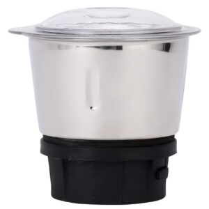 KRYPTON 2-IN-1 Mixer Grinder- 550W Powerful Copper Motor with Stainless Steel Jars and Blade| Perfect for Making Smoothies, Milkshakes, Grinding Nuts, Spices, Etc| 2 Jars with 3 Speed Control| 2 Years Warranty 550 W KNB6191N Multicolour - Image 8