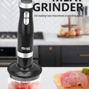 Multifunctional Hand Blender, 4 IN 1 Electric Blender with Chopper, Mixer,Whisk, 700W,KM-1091,Black - Image 5