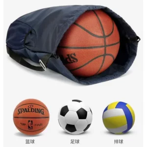 Basketball Football or swimming bag dry wet separation swimsuit storage bag sports backpack training and fitness drawstring - Image 3