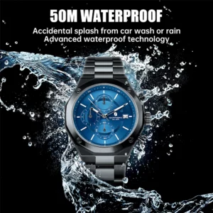 SAPPHERO Men's Watches Luxury Sports Watch Fashion Waterproof Clock Excellence Running Seconds Chronograph Wristwatch Men Gifts - Image 4