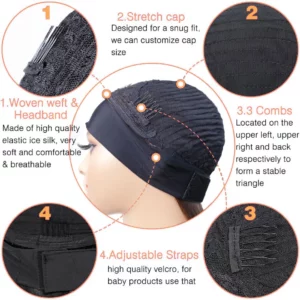 Afro Kinky Curly Human Hair Headband Wig For Black Women 180% Density Brazilian Remy Full Machine Made 100% Human Hair YARRA - Image 4