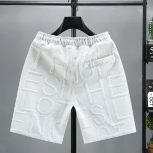 New Fashion knitted Shorts Men Comfortable Elastic Waist Clothing Male Breathable Short Trousers plus size - Image 3